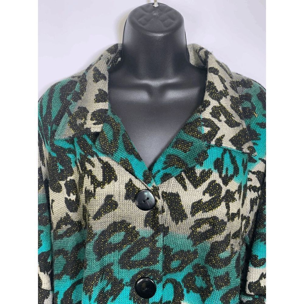 Multiples Animal Print Blazer - Picture 7 of 9